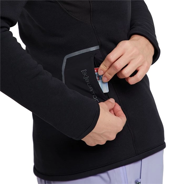 Burton AK Baker Power Stretch Full-Zip Fleece - Women's 6 Burton AK Baker Power Stretch Full-Zip Fleece - Women's - Image 4