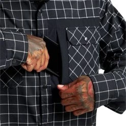 Burton Brighton Long-Sleeve Performance Flannel -Burton Sales 2022 burton brighton long sleeve performance flannel 3