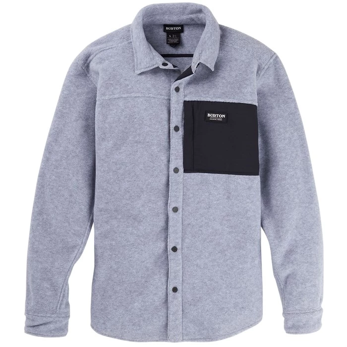 Burton Hearth Fleece Long-Sleeve Shirt 6 Burton Hearth Fleece Long-Sleeve Shirt - Image 4
