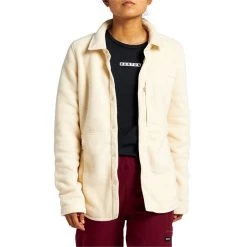 Burton Hearth Snap-Up Fleece - Women's 22 Burton Hearth Snap-Up Fleece - Women's -Burton Sales 2022 burton hearth snap up fleece women s 8